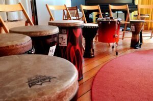 Gruppe im Groove